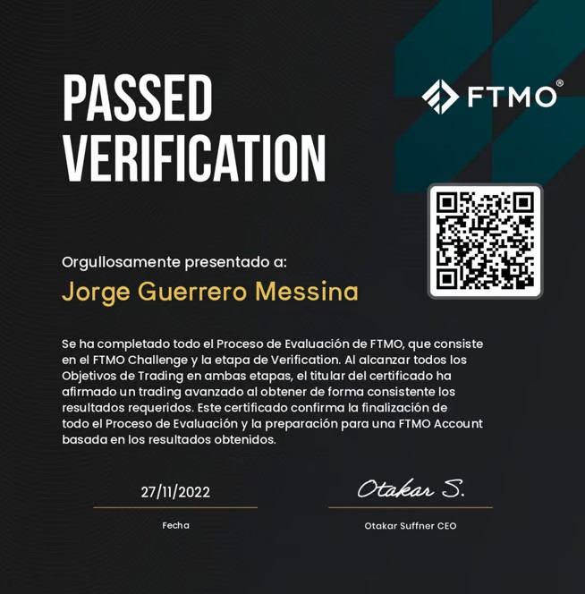 Certificado de evaluación superada en Funded Engineer usando QLearningBot
